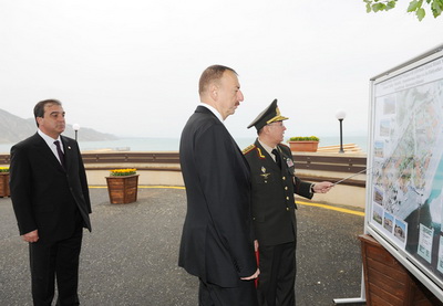 Ильхам Алиев ознакомился с реконструированным комплексом отдыха на берегу Куры - ФОТО