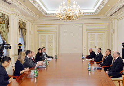 Президент Ильхам Алиев принял советника государственного секретаря США - ФОТО