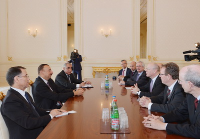 Ильхам Алиев принял главу совета правления Commerzbank AG - ФОТО