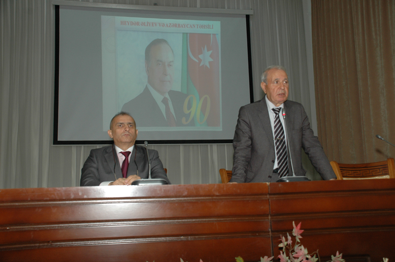 В АУЯ прошло мероприятие, посвященное Гейдару Алиеву - ФОТО