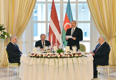 Ильхам Алиев: «Азербайджан активно сотрудничает с Латвией и в рамках международных и региональных организаций» - ФОТО