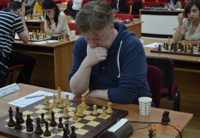 Александр Халифман воспользовался миролюбием лидеров турнира «Нахчыван-опен-2013»