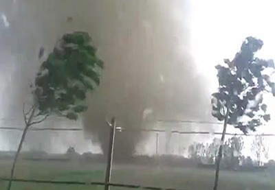 Землетрясение и ураган произошли на севере Италии