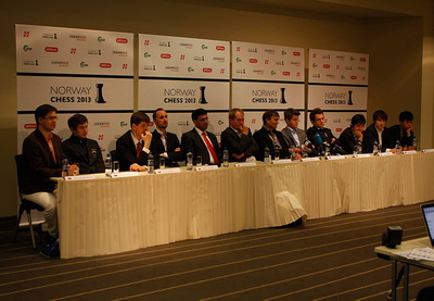 В первом и последнем турах Norway Chess 2013 Раджабов встретится с россиянами - РАСПИСАНИЕ