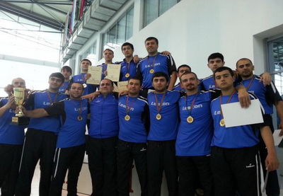 Последний матч ватерпольной сборной Азербайджана в Мингячевире - ВИДЕО