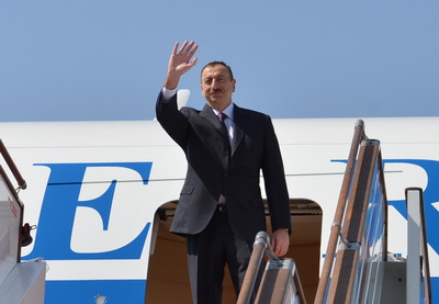 Президент Азербайджана отправился с официальным визитом в Австрию