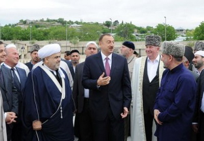 Ильхам Алиев: «Наступит день, когда мы отреставрируем и Шушинскую мечеть, и другие мечети, находящиеся под оккупацией»