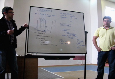 Президент Международной федерации скалолазания показал мастер-класс в Азербайджане
