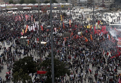 Два митинга солидарности с народом Турции прошли в Афинах