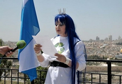 Сотрудники АзИз нашли в Израиле «кандидата» в президенты Азербайджана - самопровозглашенную «Королеву любви»