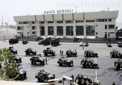 В Баку ведется подготовка к военному параду - ФОТО