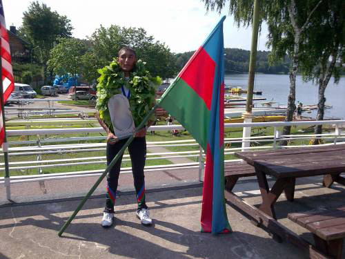 Азербайджанский гребец стал победителем регаты в Литве