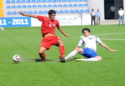 Юношеская сборная Азербайджана победила немецкий клуб