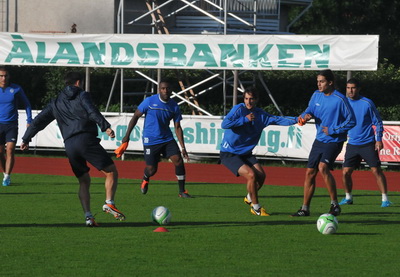 Генеральная репетиция «Интера» перед матчем с «Мариехамном» - ФОТО
