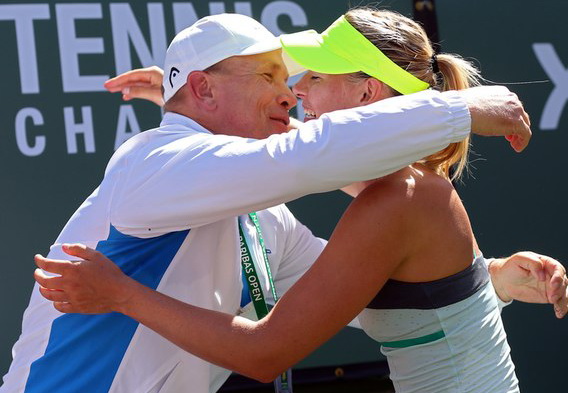 Мария Шарапова рассталась со своим тренером