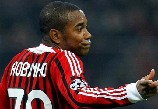 Робиньо остается в «Милане» еще на 3 года