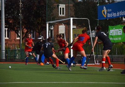 Как сборная Азербайджана по хоккею на траве огорчила Францию на домашнем для нее чемпионате Европы - ФОТО