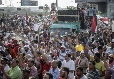 Полиция Египта разогнала протестующих слезоточивым газом