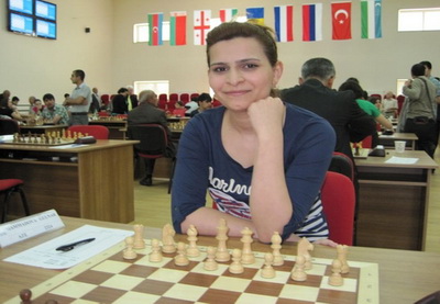 Шахматистка Гюльнар Мамедова занимает 54-е место на чемпионате Европы