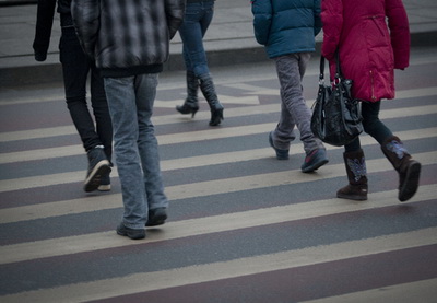 Возмущенные пешеходы провели акцию протеста на трассе Баку - Сумгайыт