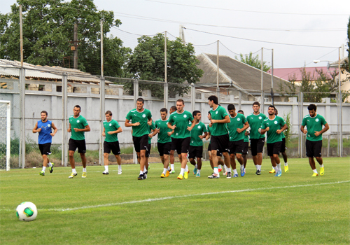 ФК «Хазар-Лянкяран» продолжает подготовку к матчу с «Симургом» - ФОТО