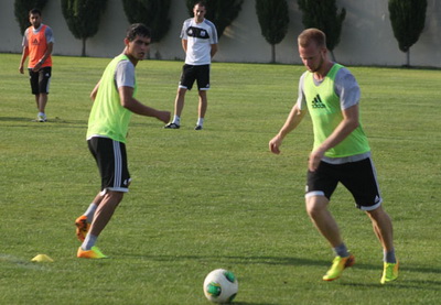 ФК «Нефтчи» готовится к матчу с «Хазар-Лянкяраном» - ФОТО