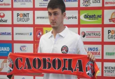 Футболист Мурад Гусейнов попал в заявку «Слободы» на матч с «Партизаном»