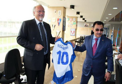 Посол Франции в Азербайджане побывал на базе ФК «Бакы» и встретился с Хафизом Мамедовым - ФОТО - ВИДЕО