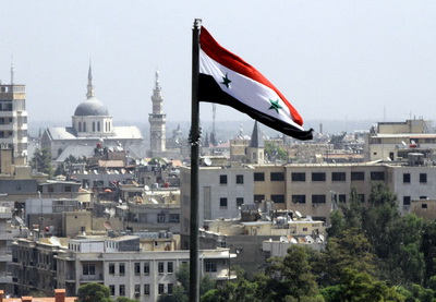 Минометный снаряд попал на территорию посольства России в Дамаске