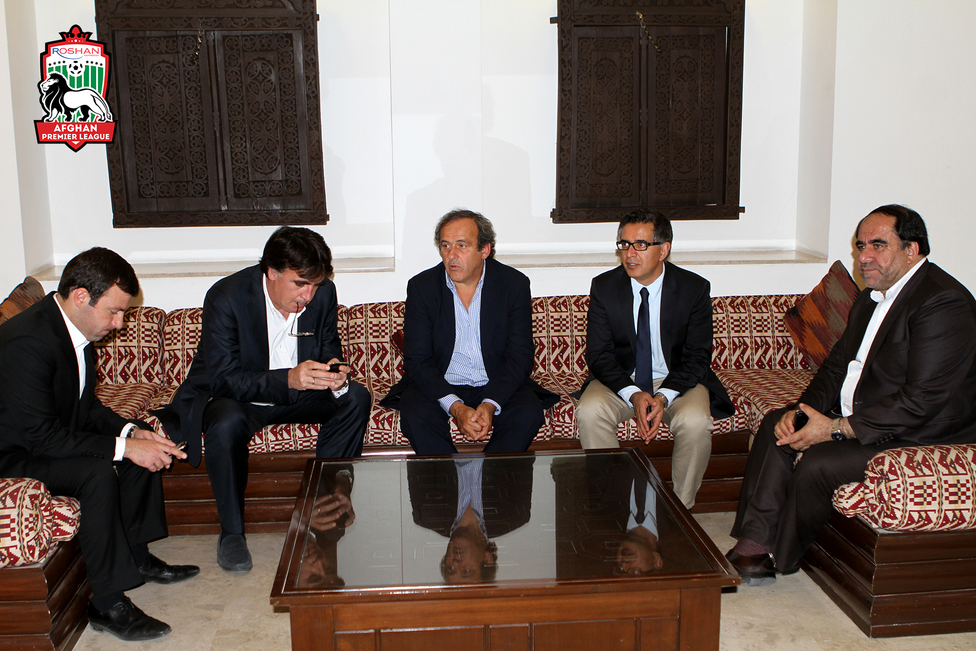 Эльхан Мамедов вместе с Мишелем Платини посетил Афганистан - ФОТО