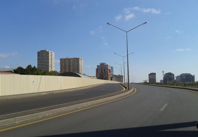 В центре Баку построена новая дорога – ФОТО – КАРТА