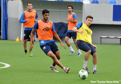 «Интер» готовится к матчу 9-го тура Премьер-лиги с «Сумгайытом» - ФОТО