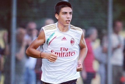 Сын Паоло Мальдини провел первую тренировку с основой «Милана»