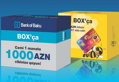 За год продано 30 тыс. единиц «Box’ça» от Bank of Baku