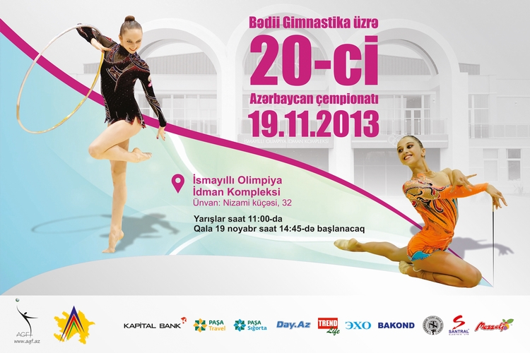 Юбилейный чемпионат Азербайджана по художественной гимнастике пройдет в Исмаиллы