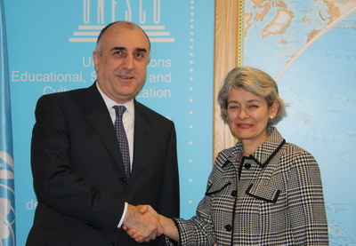 Эльмар Мамедъяров встретился с генеральным директором ЮНЕСКО - ФОТО