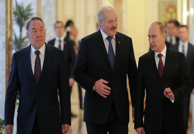 Путин, Назарбаев и Лукашенко обсудят договор о создании ЕАЭС