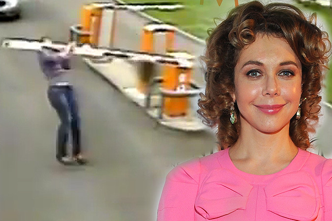 Известную светскую львицу ударило шлагбаумом – ФОТО