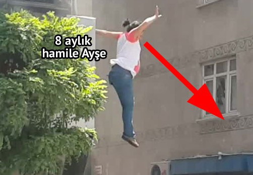 В Стамбуле беременная женщина бросилась с балкона - ФОТО – ВИДЕО