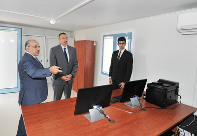 Президент Ильхам Алиев принял участие в открытии Сураханской солнечной электростанции - ФОТО