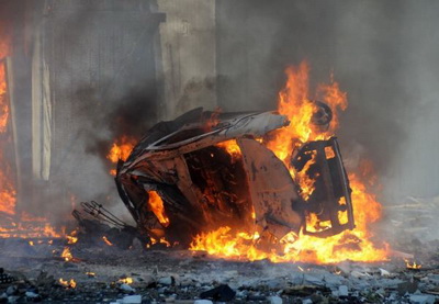 Заминированный автомобиль взорвался в Сирии, более 20 человек погибло