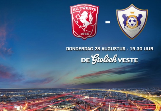 Объявлены цены на билеты ответного матча Лиги Европы «Твенте» - «Карабах»