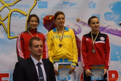 Азербайджанские таэквондисты завоевали еще 3 медали на Ukraine Open в Харькове