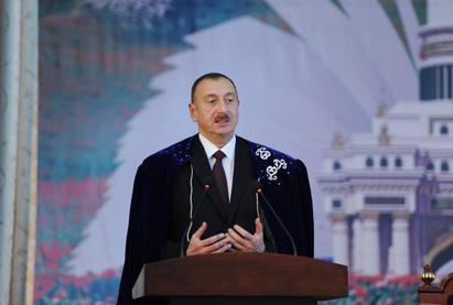Ильхам Алиев: «Основа нашего государства и залог наших успехов в будущем - это опора на традиционные ценности нашего народа» - ФОТО