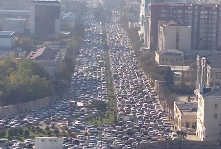 Дорожная ситуация в Баку стабилизировалась – ФОТО - ОБНОВЛЕНО