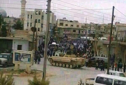 Боевики захватили город Нава на юго-западе Сирии
