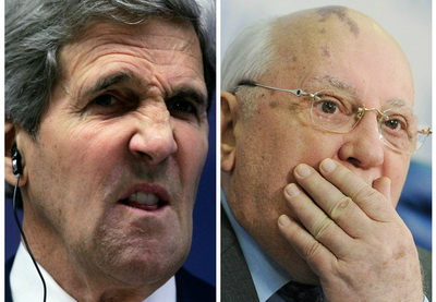 Как Джон Керри и марионетка США - Михаил Горбачев пытались передать Нагорный Карабах Армении