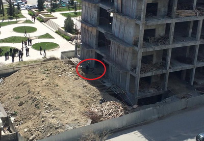 Возбуждено уголовное дело по факту гибели рабочего на стройке в Баку - ФОТО - ВИДЕО – ОБНОВЛЕНО