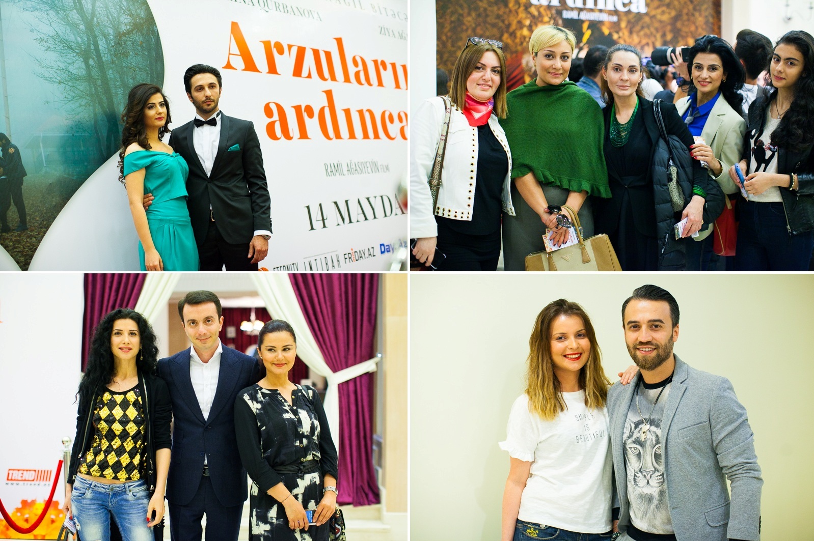 Азербайджанские знаменитости на премьере фильма «Arzuların ardınca» с возрастным цензом 16+ – ФОТО – ВИДЕО