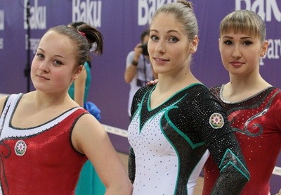 Азербайджанские гимнасты провели контрольные тренировки перед Европейскими играми
